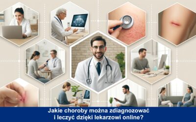 Jakie choroby można zdiagnozować i leczyć dzięki lekarzowi online w ReceptaX?