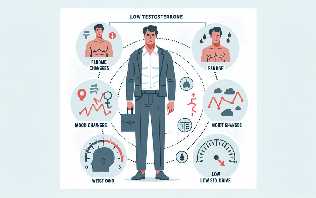 jakie są najczęstsze objawy niskiego poziomu testosteronu u mężczyzn?