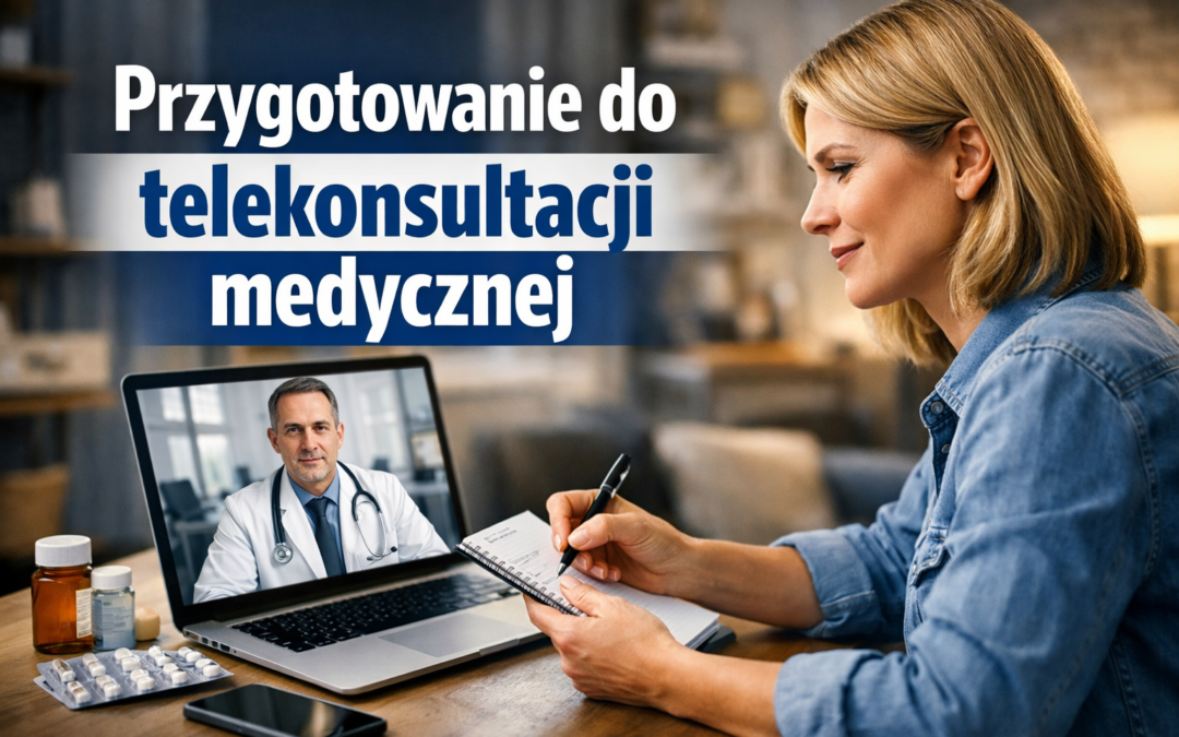 Jak przygotować się do telekonsultacji medycznej – lista kroków (Przygotowanie do teleporady)