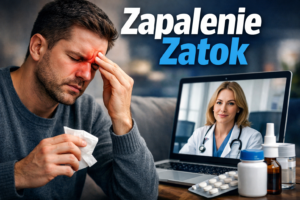 Zapalenie zatok – jak wygląda konsultacja online i jakie leki mogą być przepisane? Przewodnik po leczeniu