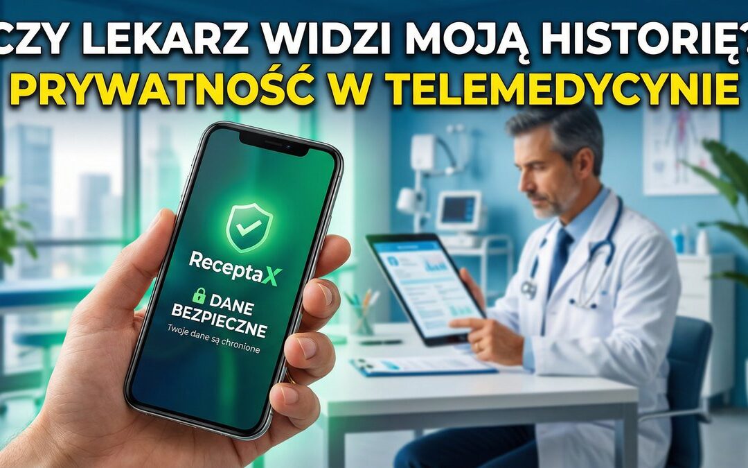 Czy lekarz online widzi moją historię leczenia? Prywatność i bezpieczeństwo w telemedycynie.