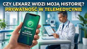 Czy lekarz online widzi moją historię leczenia? Prywatność i bezpieczeństwo w telemedycynie.