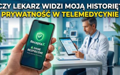 Czy lekarz online widzi moją historię leczenia? Prywatność i bezpieczeństwo w telemedycynie.