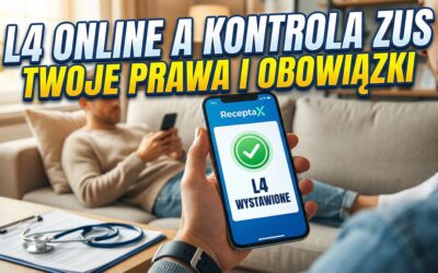 L4 online a kontrola ZUS – jakie masz prawa i obowiązki jako pacjent?