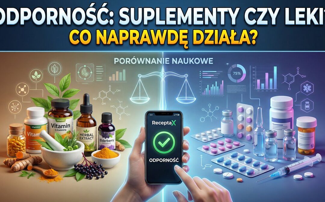 Suplementacja vs. leki na receptę – co naprawdę działa na poprawę odporności?