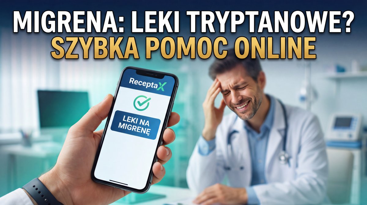 Migrena to nie tylko ból głowy – nowoczesne leki tryptanowe dostępne ...
