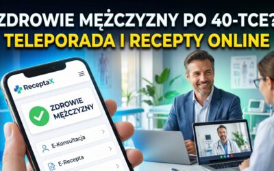 Zdrowie mężczyzny po 40-tce – o jakie badania i recepty warto zapytać podczas teleporady?