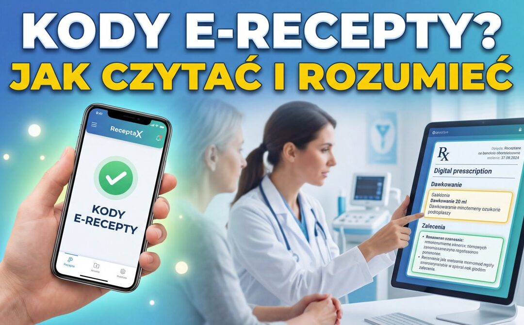 Jak czytać kody e-recepty? Przewodnik po dawkowaniu i zaleceniach lekarskich.
