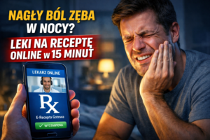 Nagły ból zęba w nocy – jakie leki przeciwbólowe na receptę pomogą?