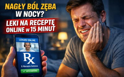 Nagły ból zęba w nocy – jakie leki przeciwbólowe na receptę pomogą?