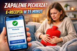 Zapalenie pęcherza w weekend – szybka pomoc i e-recepta na Furaginę forte