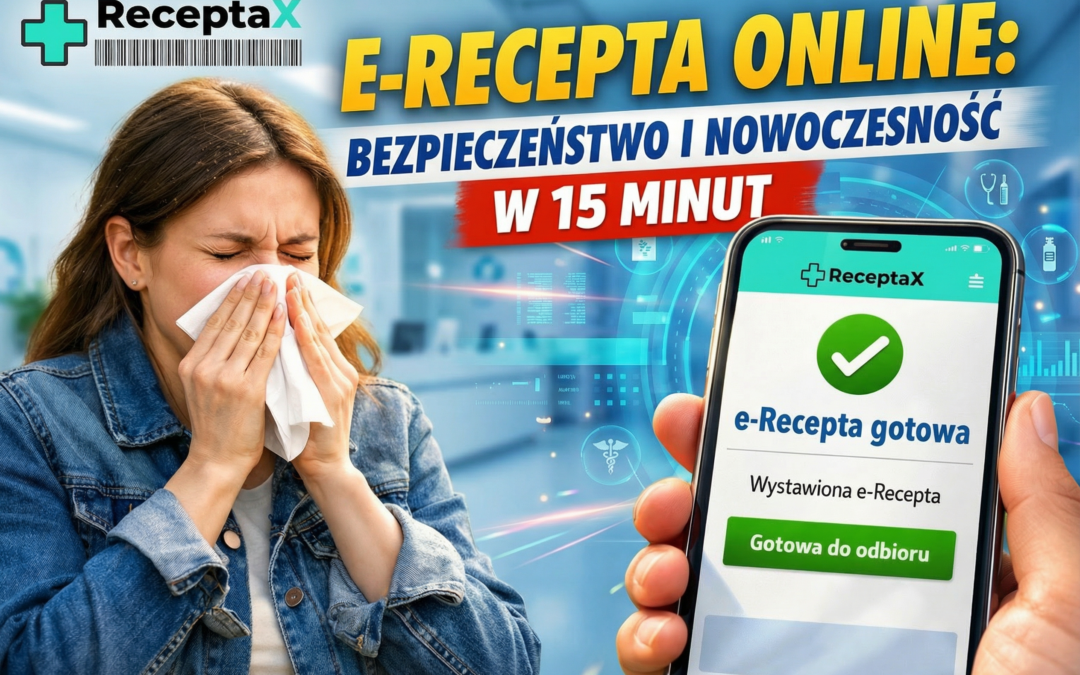 E-recepta online w ReceptaX.pl: Nowoczesny standard opieki medycznej i bezpieczeństwo pacjenta
