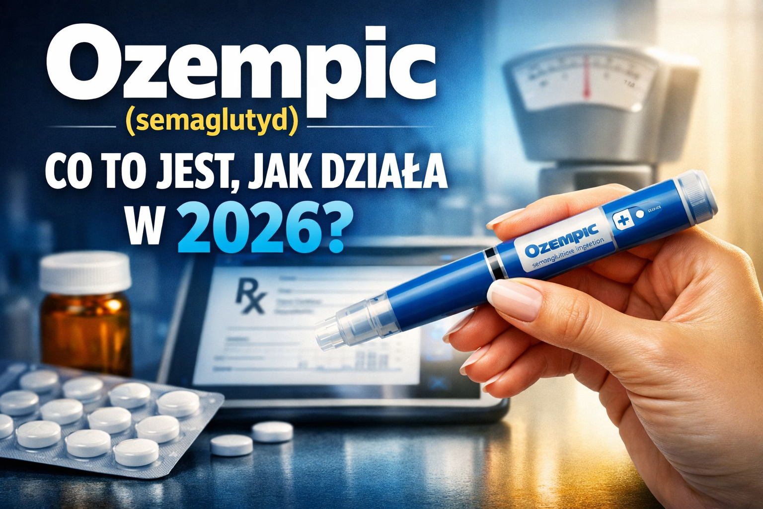 semaglutide co to jest Ozempic – działanie, cena, refundacja 2026 | e-recepta online