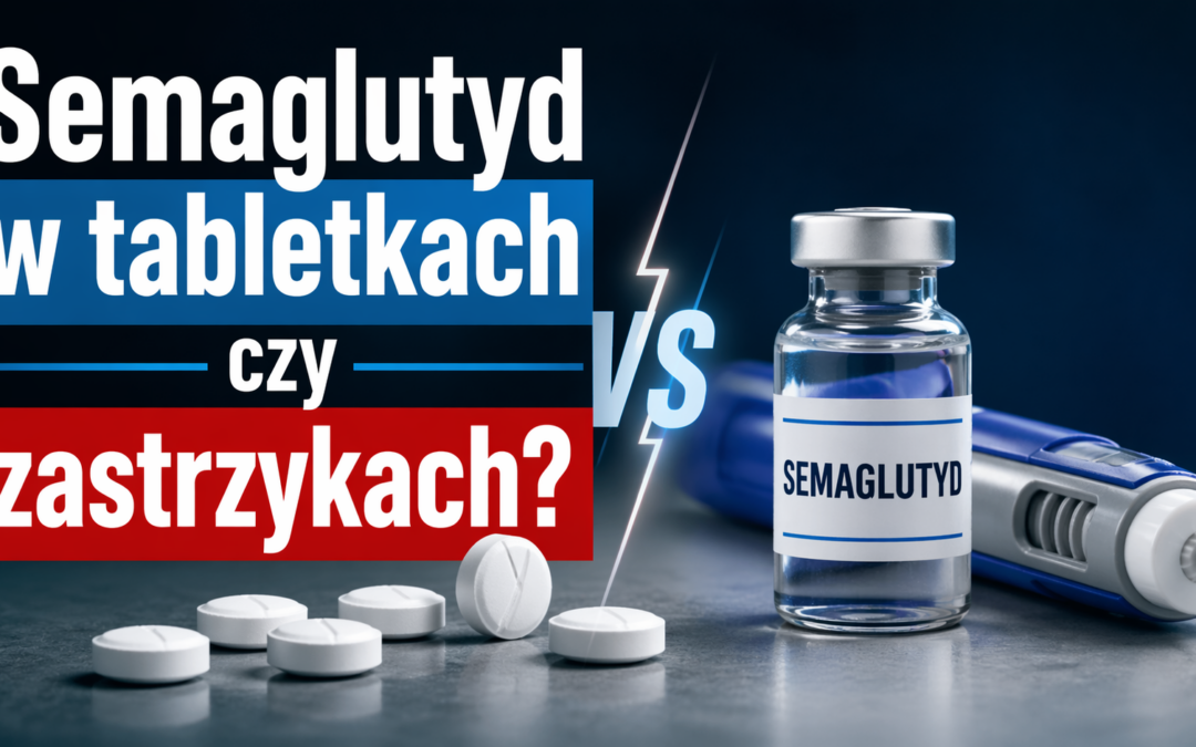 Semaglutyd w tabletkach czy zastrzykach? Różnice i skuteczność