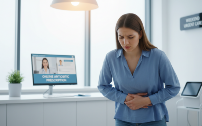 Silne zapalenie pęcherza w weekend. Antybiotyk online