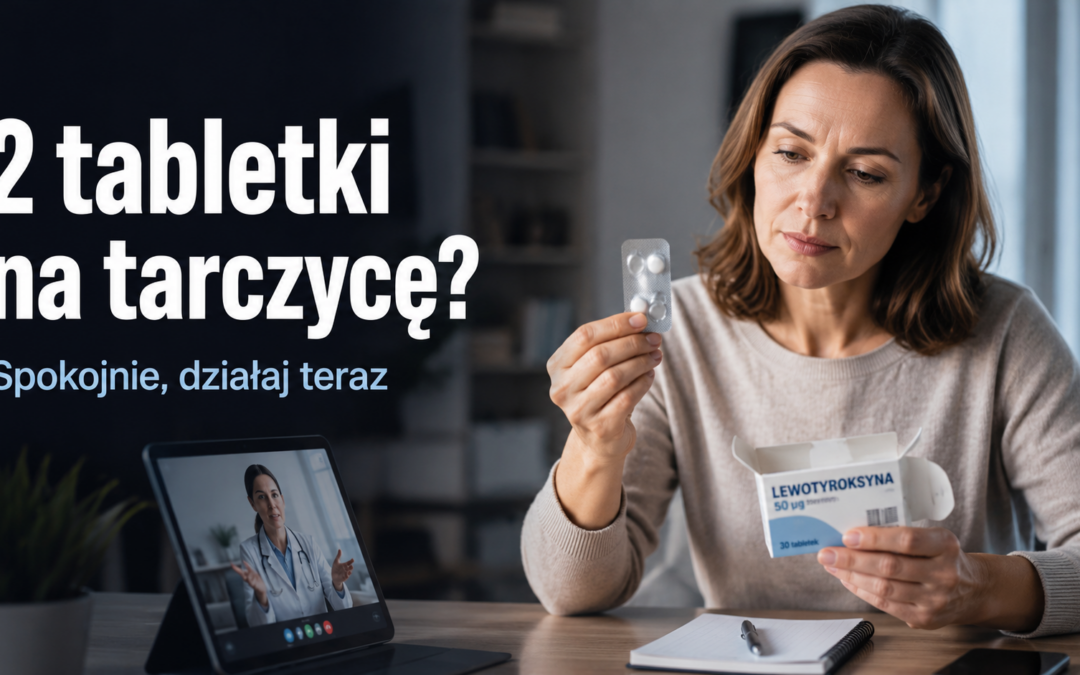 Zostały mi 2 tabletki na tarczycę, a brak recepty – co robić?