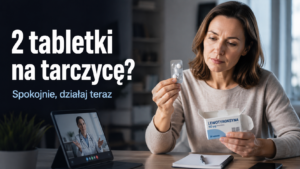 Zostały mi 2 tabletki na tarczycę, a brak recepty – co robić?