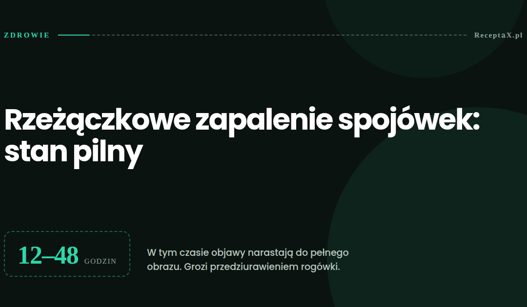 Rzeżączkowe zapalenie spojówek: stan pilny, nie zwykłe czerwone oko